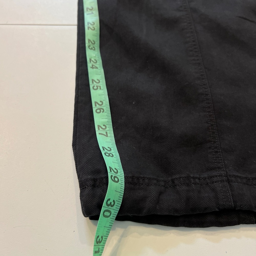 Vuori Coastline Pants Womens L Black Wide Leg Lyocell Drawcord Hem Casual Travel - Picture 13 of 13